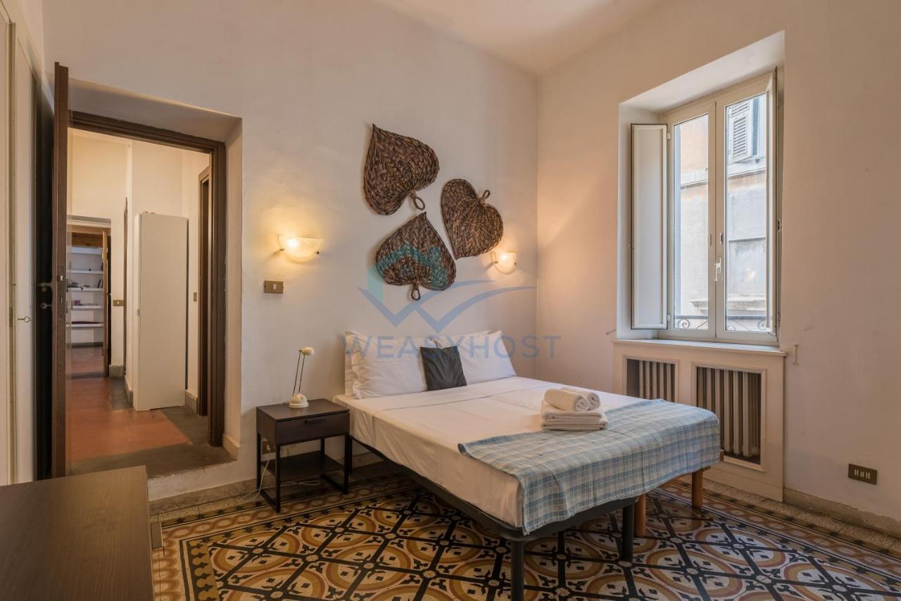 Apartmán Warm Nest In The Old Building Of Piazza Navona Řím Exteriér fotografie